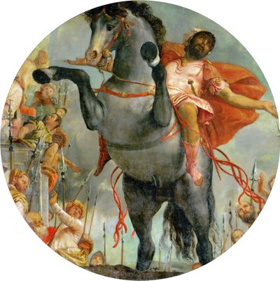 The Sacrificial Death of Marcus Curtius by Paolo Veronese